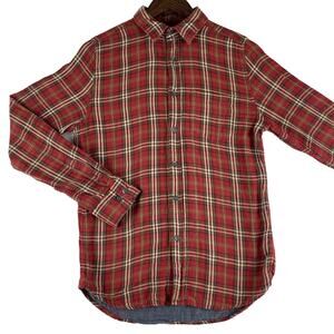 Gilded Age & Co. Gild Collection Men's Plaid Shirt Small Cotton